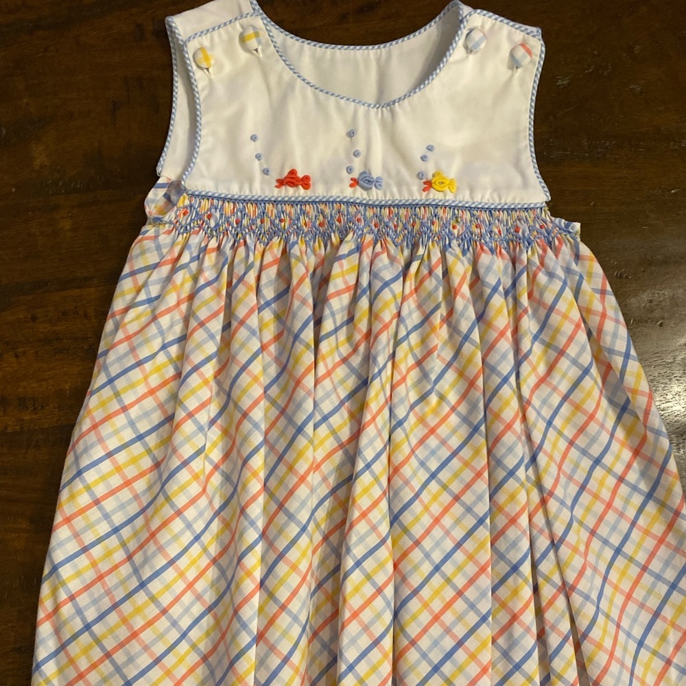 Shrimp and grit kids toddler girls dress
